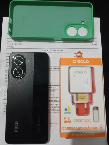 Celular Novo Poço C71 128GB 500