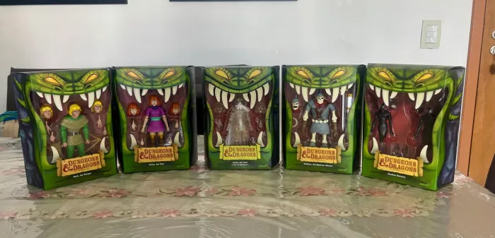Coleção Super7 Caverna do Dragão