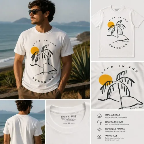 Camisa básica super confortável street wear