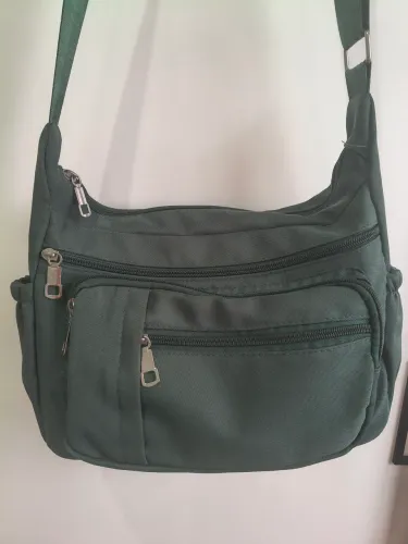 Bolsa verde transversal