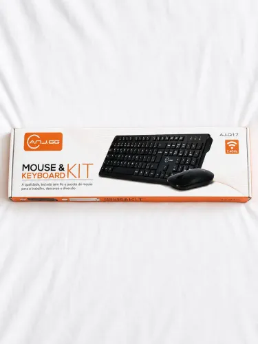 Kit Teclado + Mouse Sem Fio