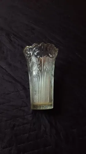 VASO CRISTAL LAPIDADO