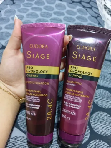 Kit shampoo e condicionador Siage