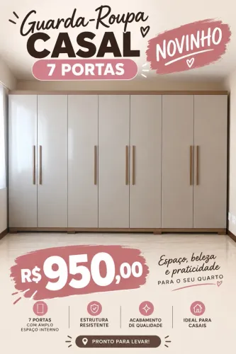 Guarda roupa casal