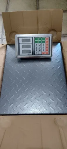Balança de plataforma digital Super Crown 400 kg Nova e com garantia