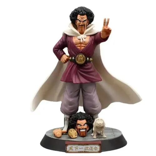 Boneco Mister Mr. Satan Dragon Ball Miniatura Action Figure 21cm