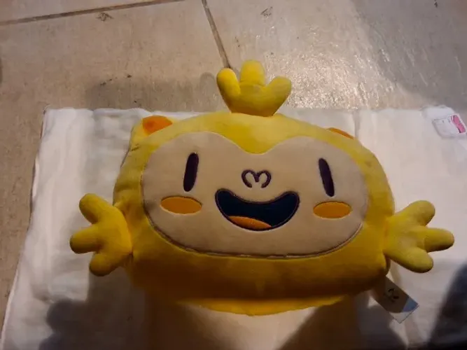 Almofada mascote vinícius olimpíadas rio 2016