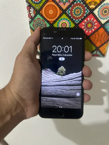 iPhone 7 Plus black 128 gigas (edição limitada )
