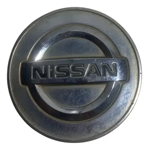 Calota Central Roda Nissan March/versa/livina 40343au51a Prateado