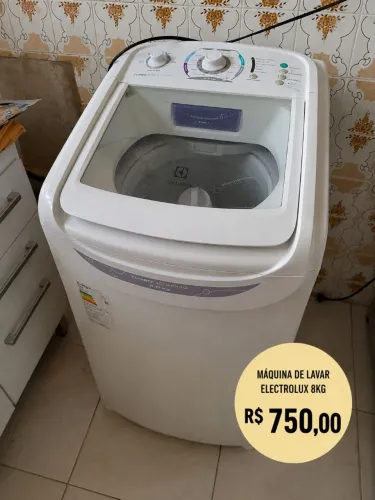 Máquina de lavar Eletrolux turbo 8kg