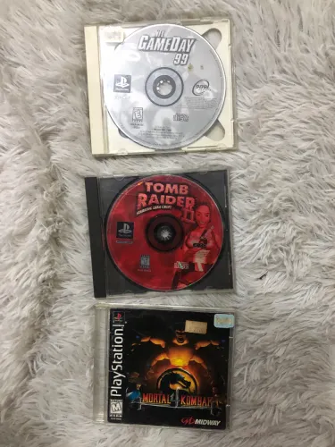 3 jogos originais PlayStation 1 PS1 PS One