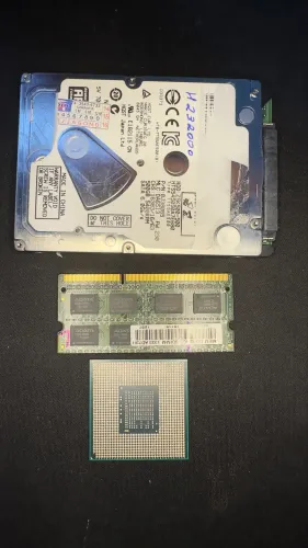 Kit Peças Notebook: Processador i5 + Memória DDR3 4GB + HD 500GB SATA