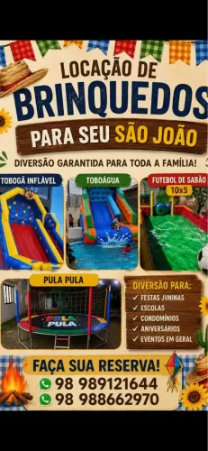 Aluguel de brinquedos