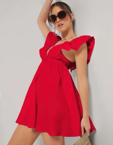 Vestido vermelho lindo
