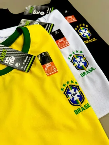 Camisetas da seleção brasileira P, M, G e GG 