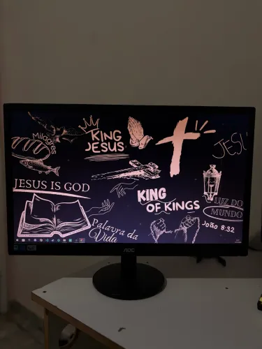Monitor AOC 18,5? LED - Ótimo Estado | Pronto para Uso