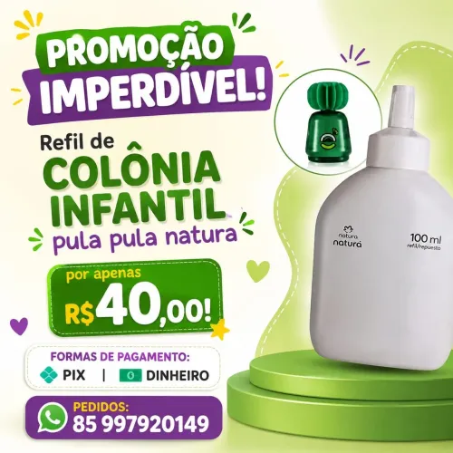 Promoções produtos Natura, Boticário e Avon.
