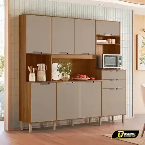 Armario de Cozinha 8 Portas Novo