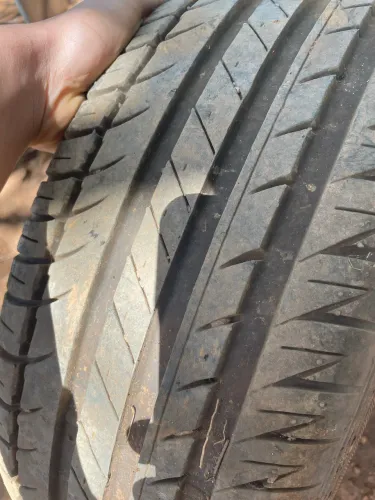 Par de rodas 15 com pneus 