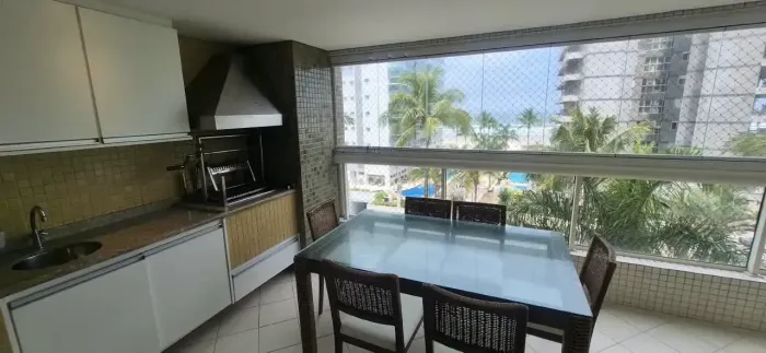 VISTA PRO MAR - Excelente apartamento para locação anual Riviera de São Lourenço | Módulo