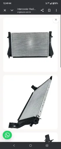 Intercooler Audi Jetta 