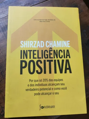 Livro Inteligência Positiva de Shirzad Chamine