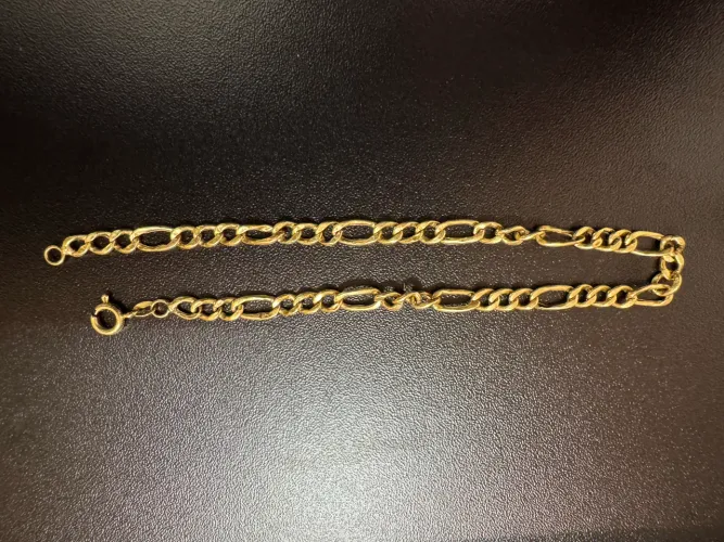 Pulseira ouro 18k / 4,7g
