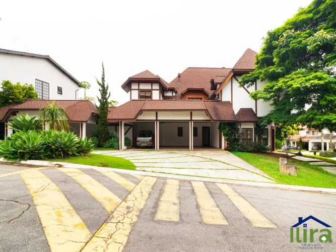 Casa Para Locacao Com 4 Suites Com Piscina, No Residencial 3 Em Alphaville, Sp