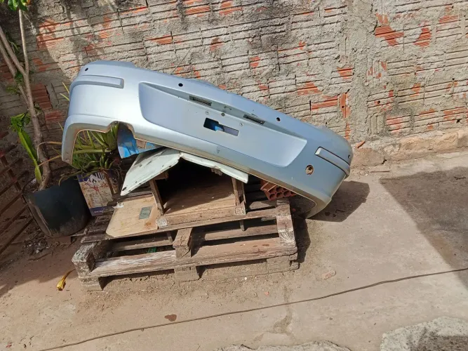 Para-choque traseiro do Vectra sedan 
