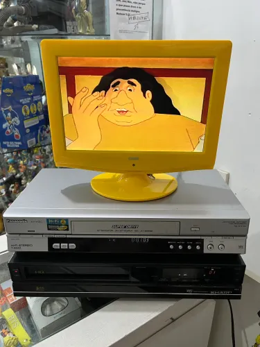 Video Cassete Panasonic hv60 Hi-fi 7 Cabeças - Top De Linha