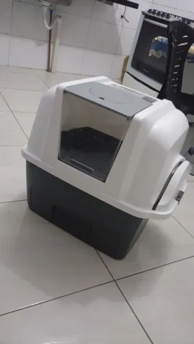 Caixa semi automática para gato 