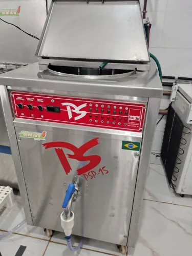 Pasteurizador Polo Sul 150 L 220 v Trifásico com aquecimento a gás