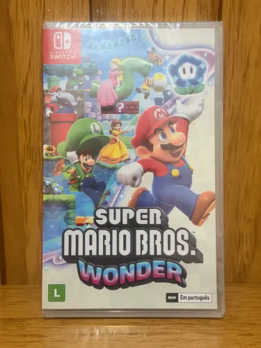 JOGO SUPER MARIO WONDER NOVO LACRADO - NINTENDO SWITCH