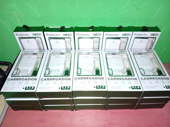 Kit 20 carregador tipo c