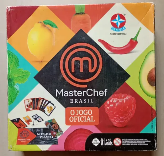 Jogo MasterChef Brasil Oficial Estrela - Completo e Conservado