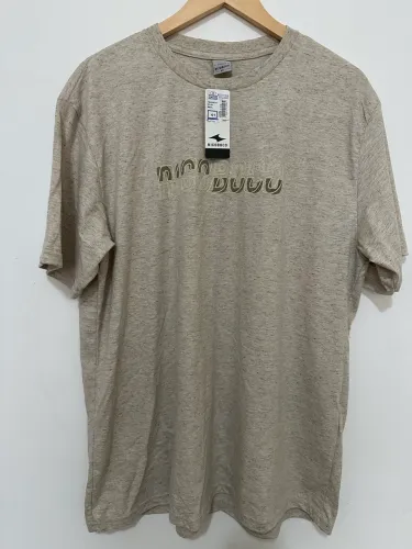 Camiseta masculina nicoboco g1 bege