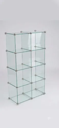 Colmeia de vidro modulado 6 nichos 