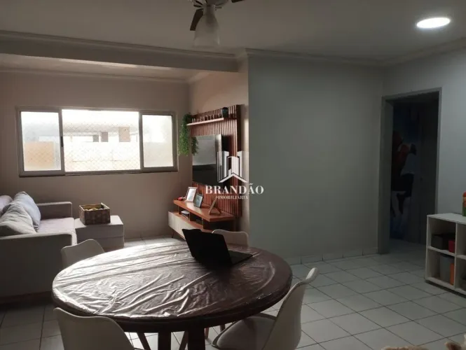 Apartamento 3 Quartos (1 Suíte)  Edifício Santa Joana, Cruz das Almas, Maceió