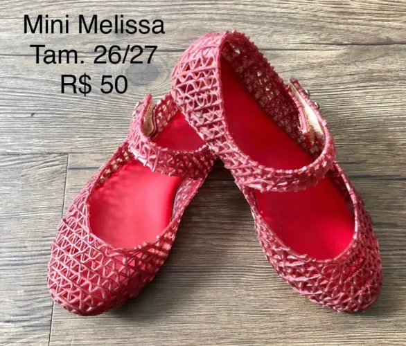 Sapatilha Mini Melissa Campana 26/27