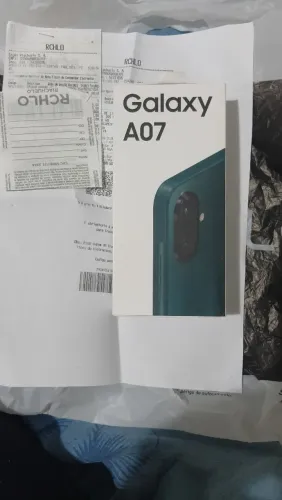 Vendo Samsung A07 256gb 6meses de uso completo de tudo