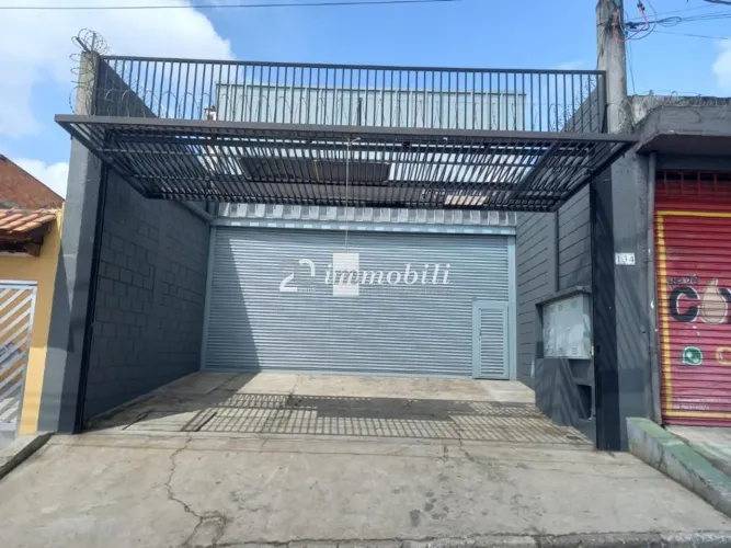 GALPÃO COMERCIAL À VENDA EM CARAPICUÍBA | 225 m² | PÉ-DIREITO DE 7 METROS | ACEITA FINANCI