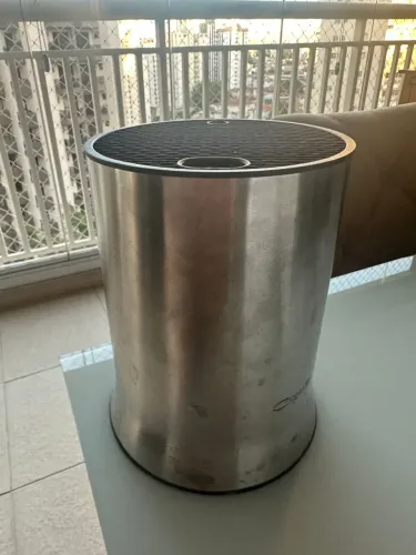 Porta facas em aço inox