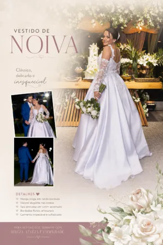 Vestido de Noivas Princesa