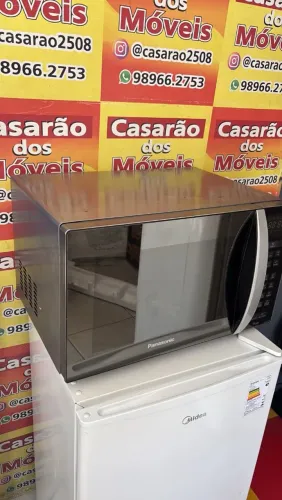 MICROONDAS PANASONIC <br>INOX 34 LITROS <br><br>R$ 250,00