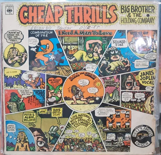 Janis Joplin - Cheap Thrills - Vinil
