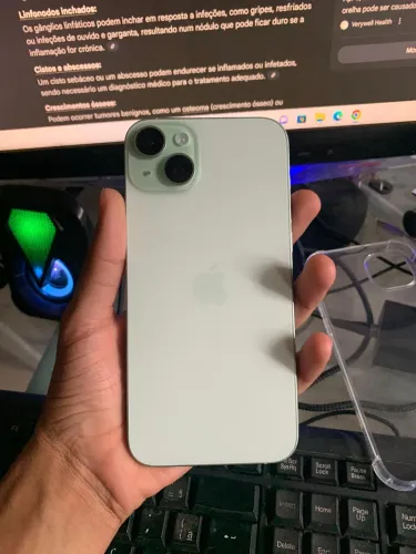 iPhone 15 plus com garantia único dono 