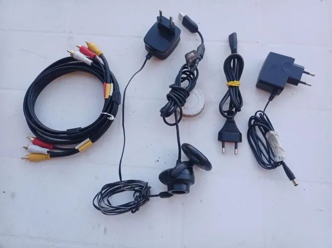 Eletrônicos lote acessórios (todos R$ 20)- Cabos, Fontes e Diversos.Funcionando no estado.