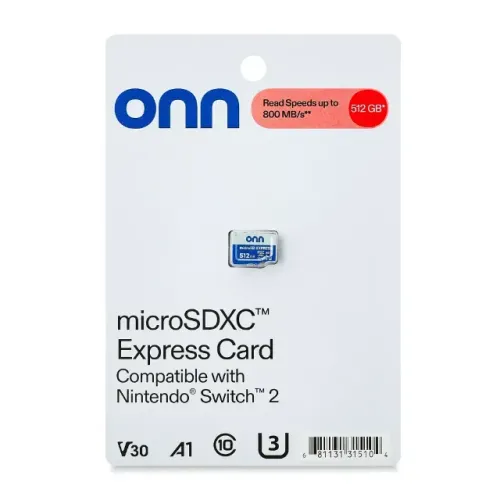 Micro SD Express 512gb Onn Nintendo Switch 2