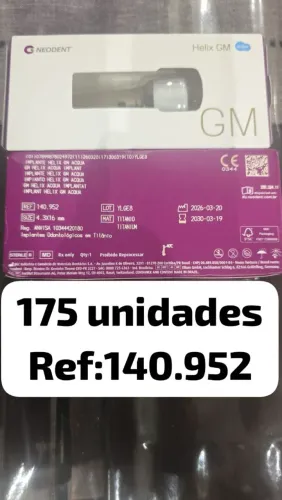 Venda de materiais para implantes dentários NEODENT