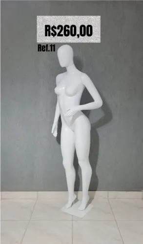 Manequim feminino completo 